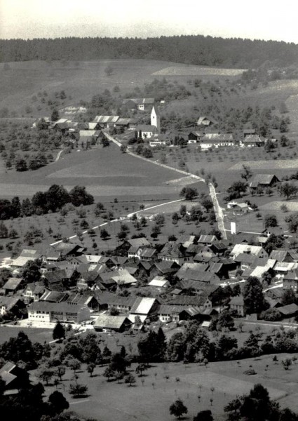 Thundorf m. Kirchberg TG - Flugaufnahmen Vorderseite