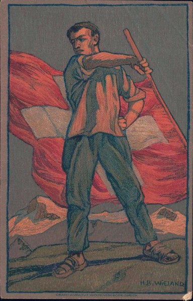 Bundesfeier 1912 Vorderseite