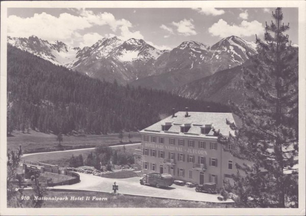Nationalpark, Hotel il Fuorn Vorderseite