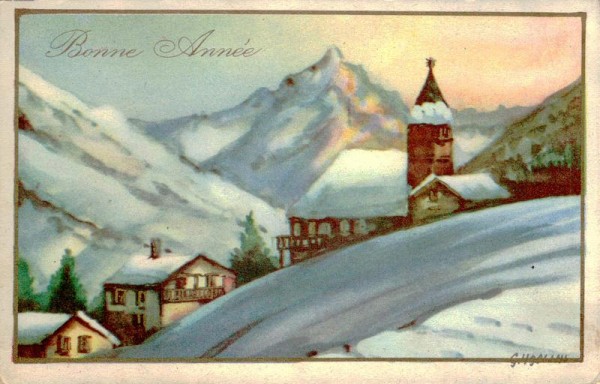 Bonne Année Vorderseite