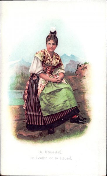Uri, Tracht, Reusstal Vorderseite