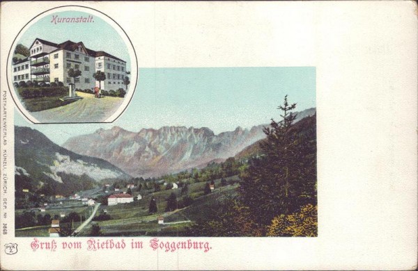 Rietbad im Toggenburg Vorderseite