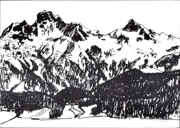 Schafberg, Piz Languard Vorderseite