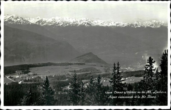 Crans de Sierre Vorderseite