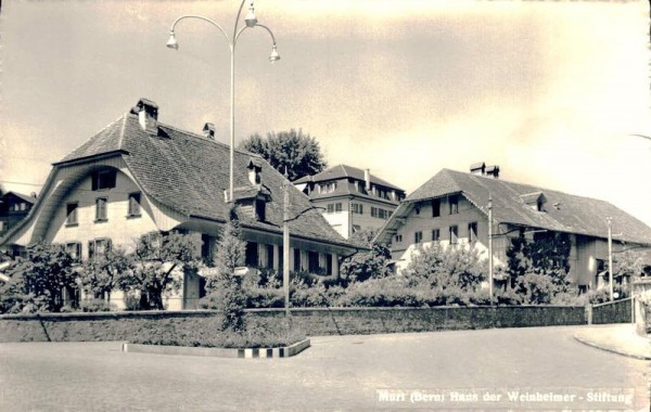 Muri, Bern. Haus der Weinheimer-Stiftung Vorderseite