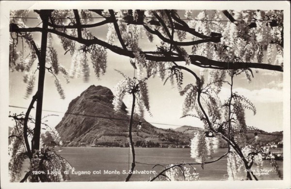 Lago di Lugano col Monte S.Salvatore