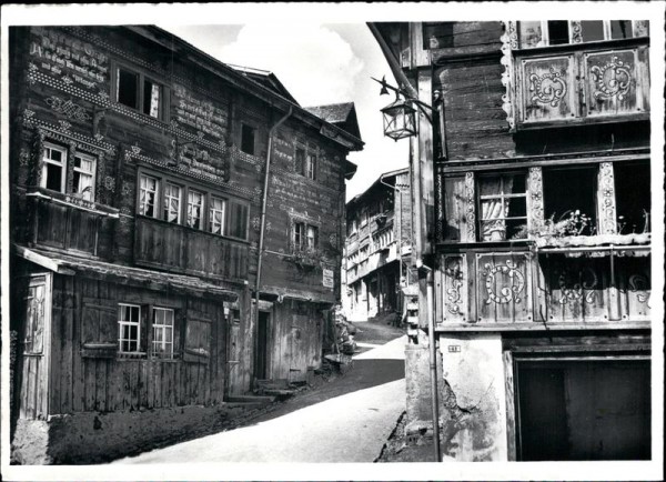 Werdenberg, bei Buchs, Oberstädtli Vorderseite