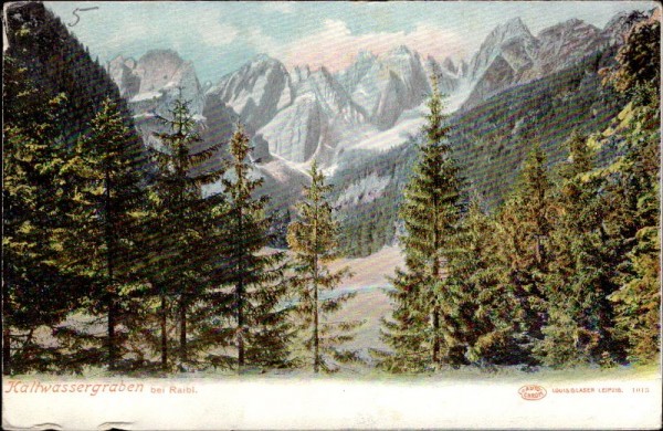 Kaltwassergraben bei Raibl