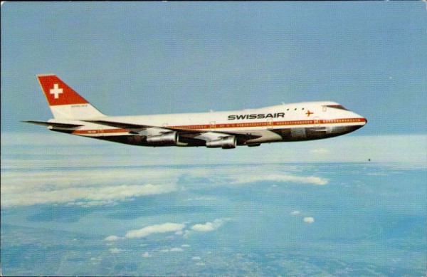Swissair, Boeing 747 B