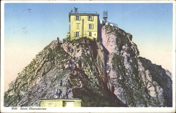 Säntis, Observatorium Vorderseite