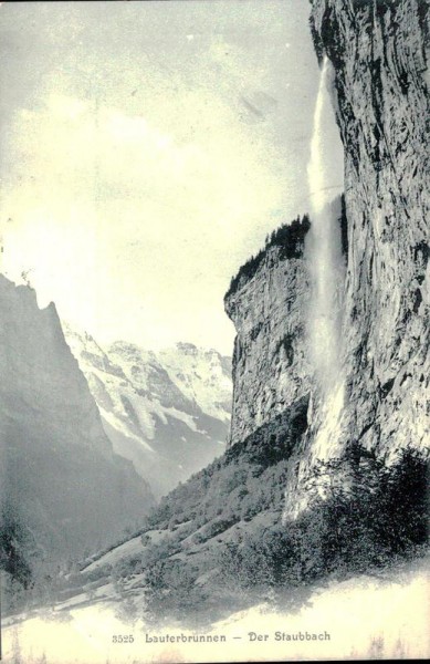 Staubbach, Lauterbrunnen Vorderseite