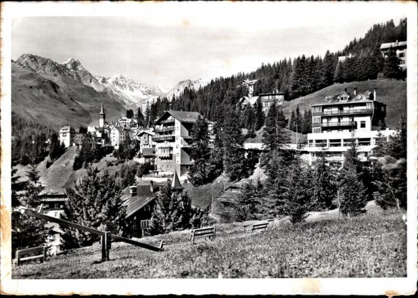 Arosa-Dorf Vorderseite