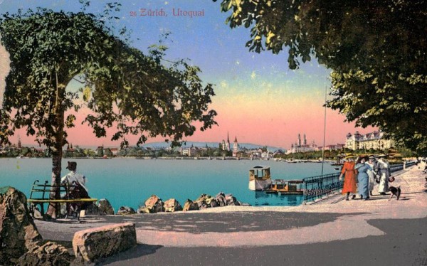 Zürich, Utoquai Vorderseite