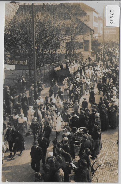 Kinderfastnacht Umzug 17. Febr. 1920