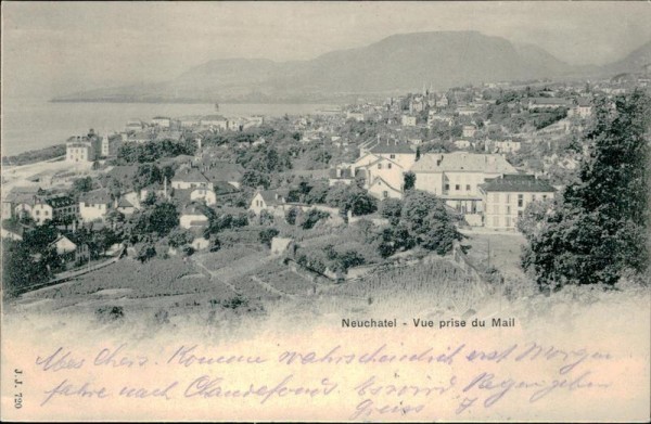 Neuchâtel Vorderseite
