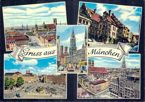 Gruss aus München Vorderseite
