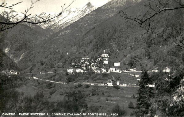 Camedo, Paese Svizzero al Confine Italiano di Ponte-Ribellasca Vorderseite