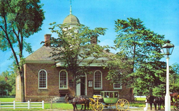 Old Court House Williamsburg - Virginia