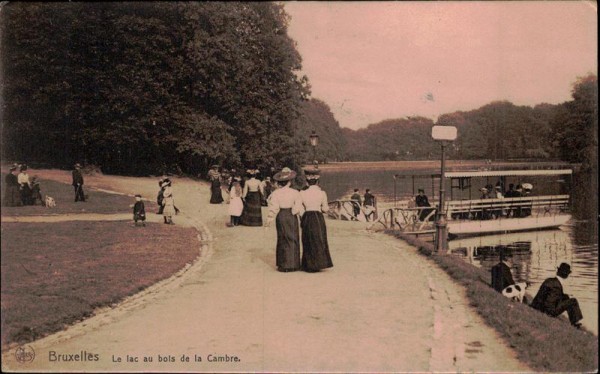 Bruxelles - Le lac au bols de la Cambre Vorderseite