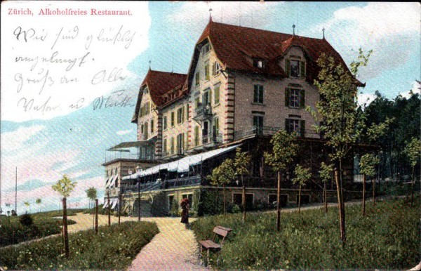 Zürich, alkoholfreies Restaurant Vorderseite