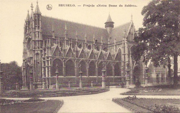 Pregjo "Notre Dame du Sablon", Bruselo