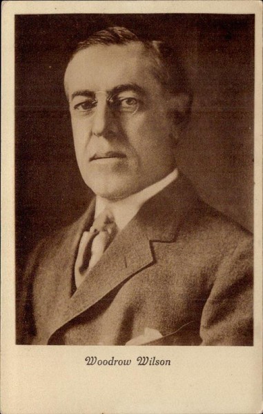Woodrow Wilson Vorderseite