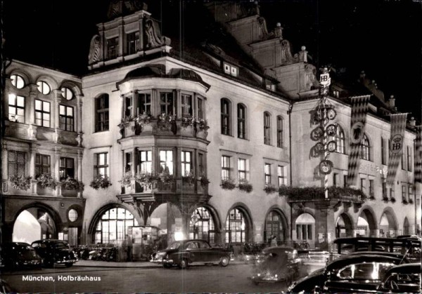 München, Hofbräuhaus Vorderseite