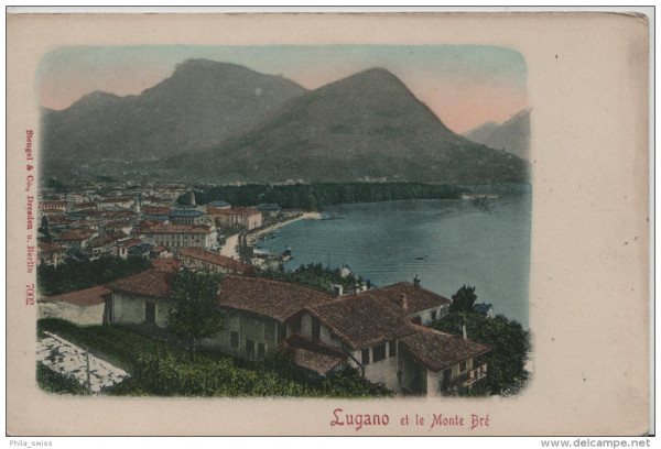 Lugano et le Monte Bre - Stengel & Co.