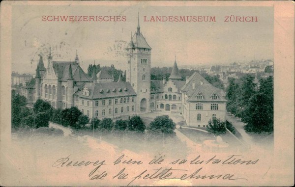 Schweizerisches Landesmuseum Zürich Vorderseite