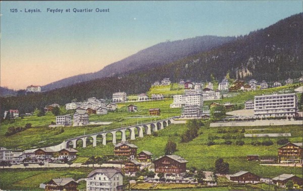 Leysin. Vorderseite