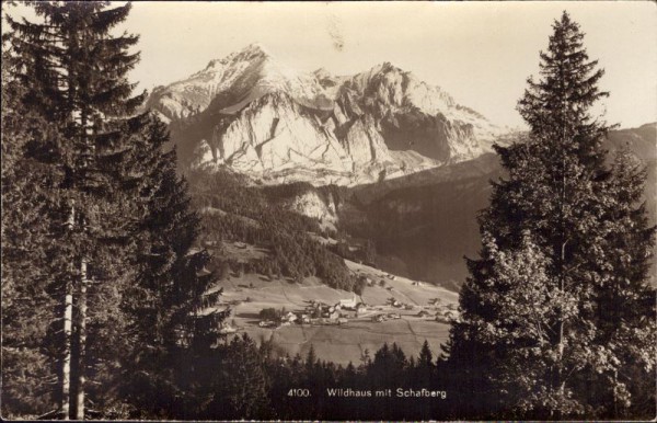 Wildhaus mit Schafberg