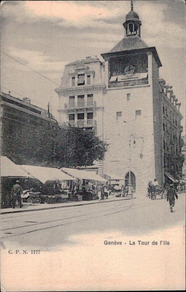 Genève - La Tour de I'lle Vorderseite