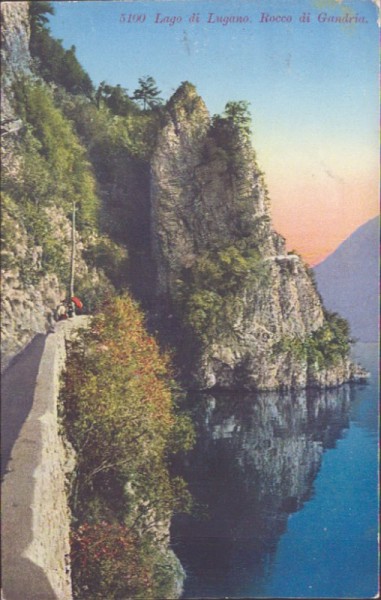 Lago di Lugano - Rocco di Gandria