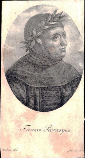 Français Pétrarque, Francesco Petrarca Vorderseite