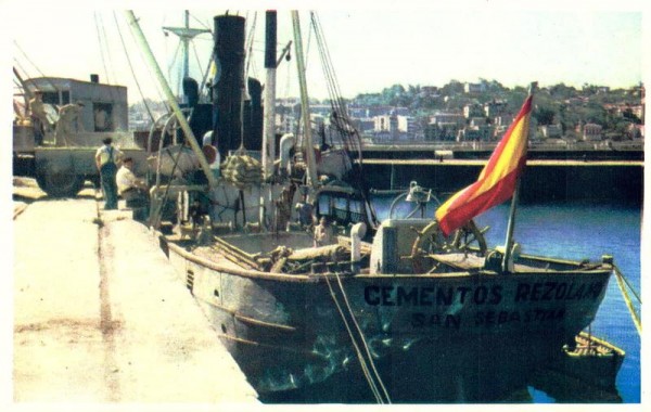 San Sebastian. Puerto. Cementos Rezolan Vorderseite