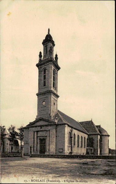 Morlaix - L'Église St-Martin Vorderseite