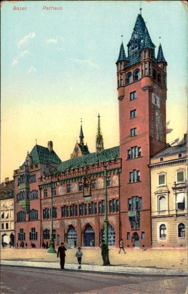 Basel - Rathaus Vorderseite