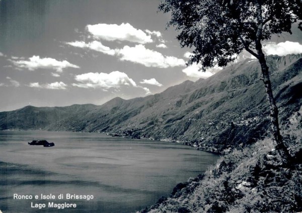 Ronco e Isole di Brissago, Lago Maggiore Vorderseite