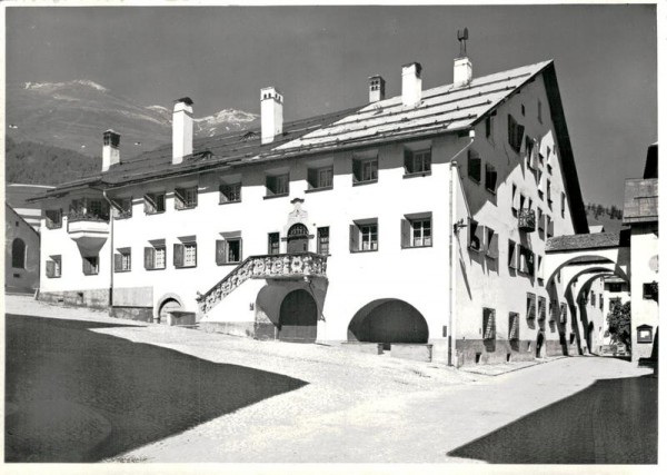 Zuoz(Engadin), Haus Planta Vorderseite