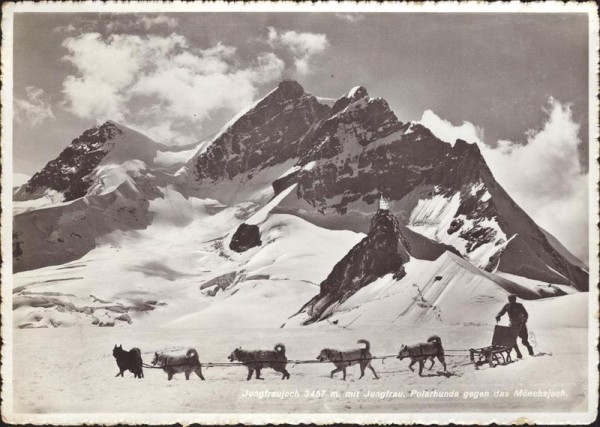 Jungfraujoch (3457 m) Vorderseite