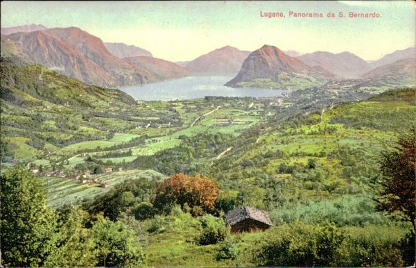 Lugano, Panorama da S.Bernardo Vorderseite