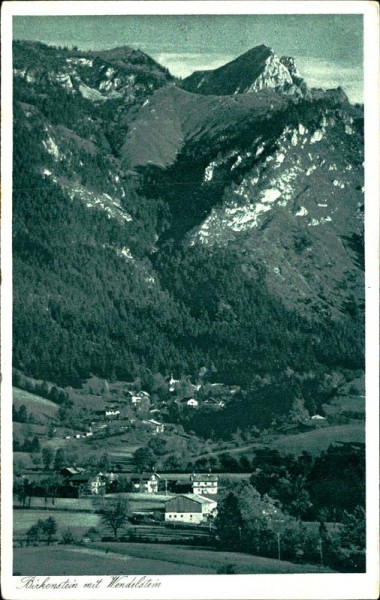 Birkenstein mit Wendelstein  Vorderseite