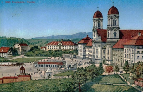 Kloster Einsiedeln Vorderseite