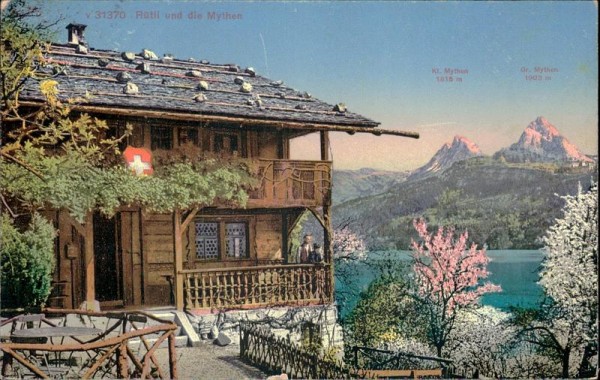 Rütli und die Mythen Vorderseite