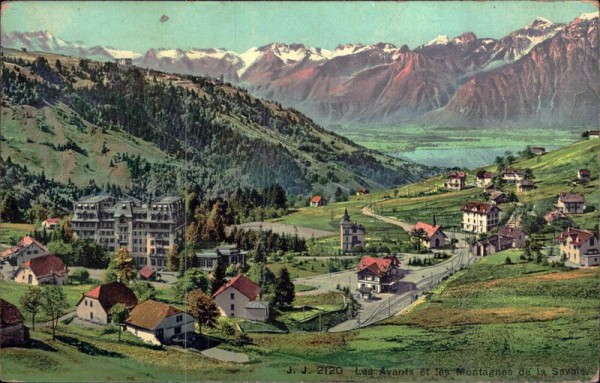 Les Avants et les Montagnes de la Savoie Vorderseite