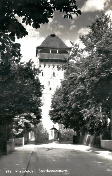 Rheinfelden, Storchennestturm Vorderseite