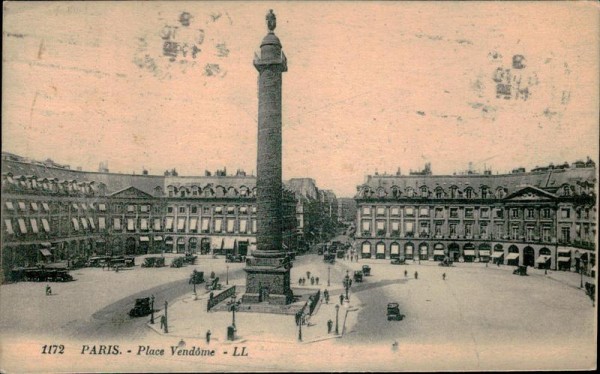 Place Vendôme (Paris) Vorderseite