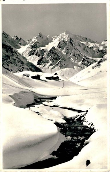 Waldnacht mit Guggital u. Surenenpass Vorderseite