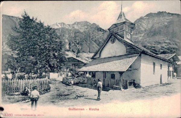 Guttannen - Kirche Vorderseite
