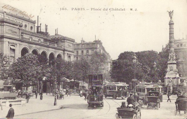 Paris - Place du Châtelet